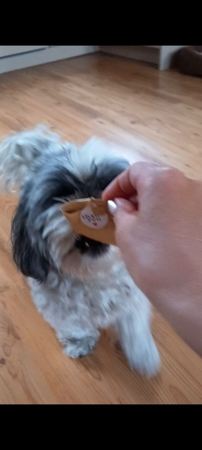 Customer photo review of LUNAS DARM-STÄRKER - mit Apfel, Prä- u. Probiotika & Kümmel (200g)