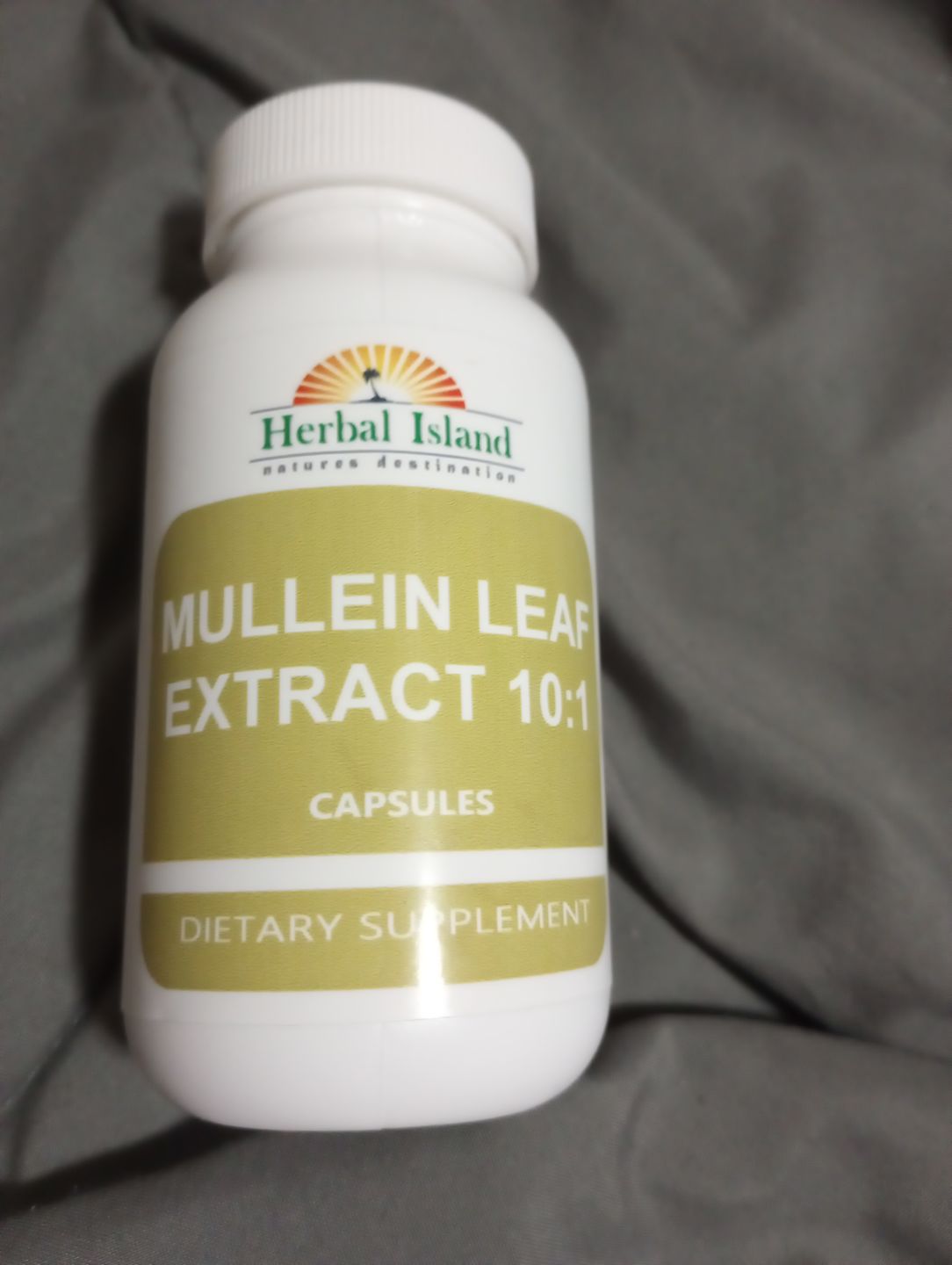 Customer photo review of Mullein Leaf Capsule (Lung Detox Mucus)
