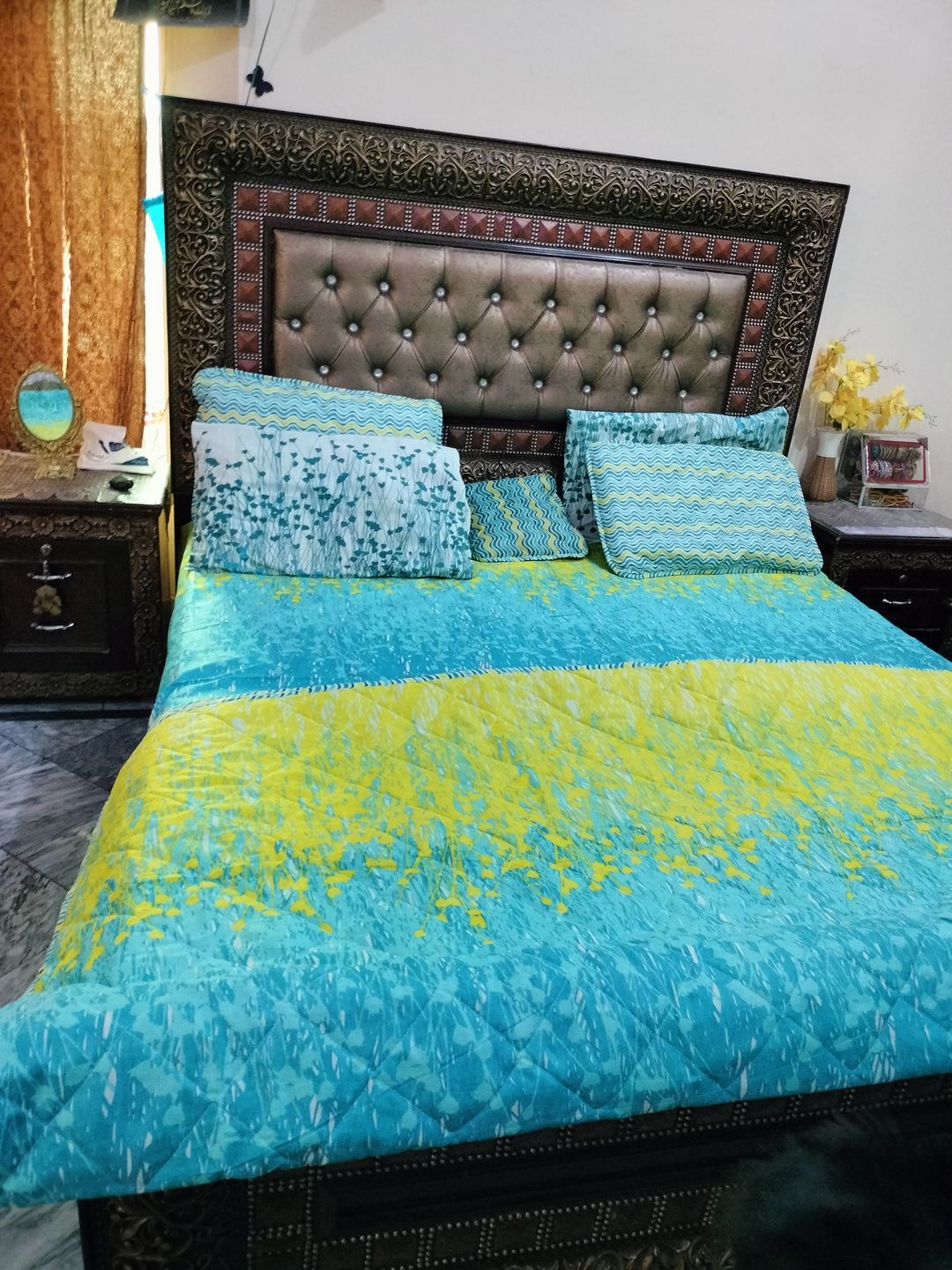 Customer photo review of SLIME SUMMER COMFORTER SET - 7 PCS