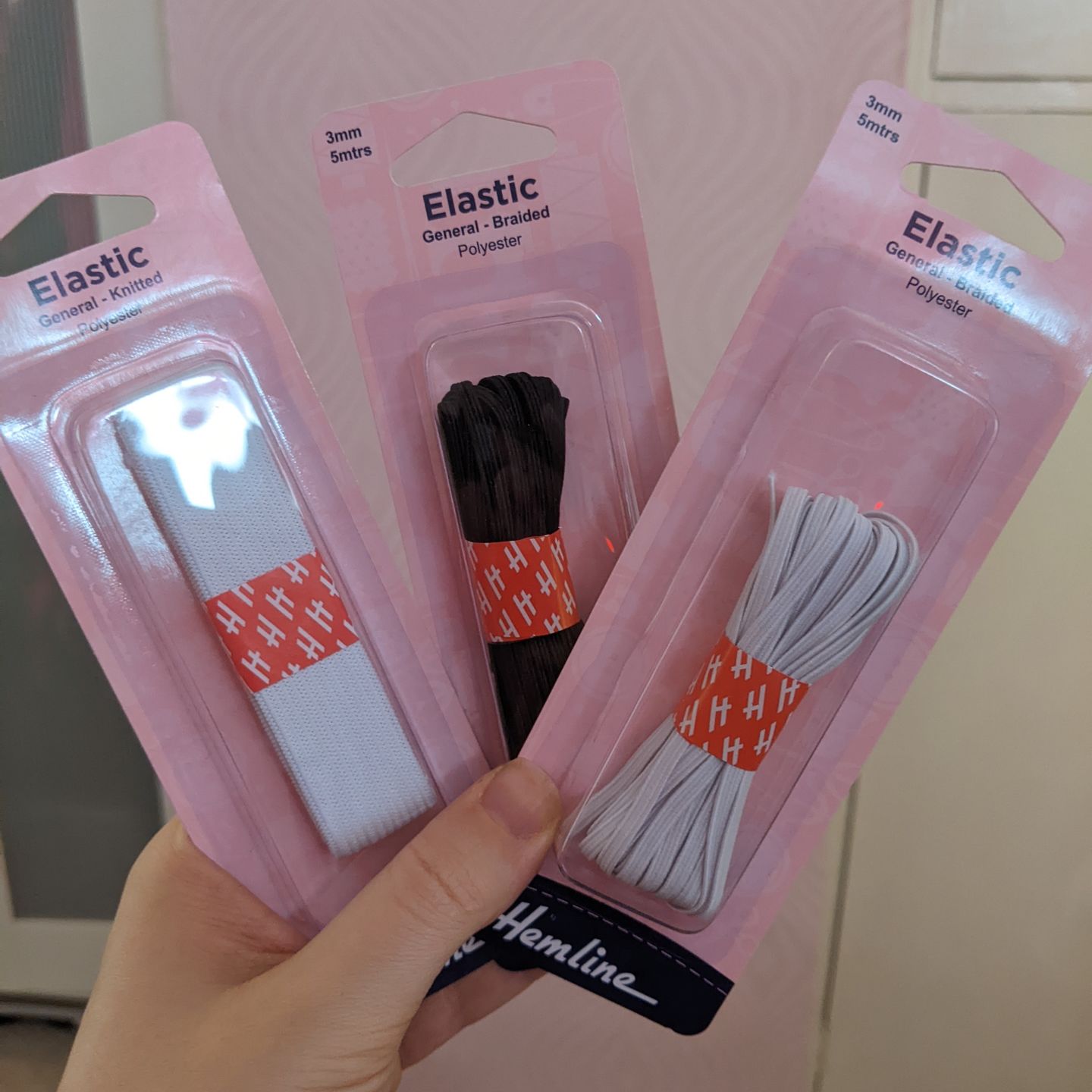 Customer photo review of Hemline General Purpose Knitted Elastic
