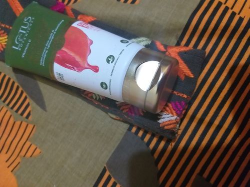 Customer photo review of Vitamin C Skin Brightening MatteFLUID Sunscreen