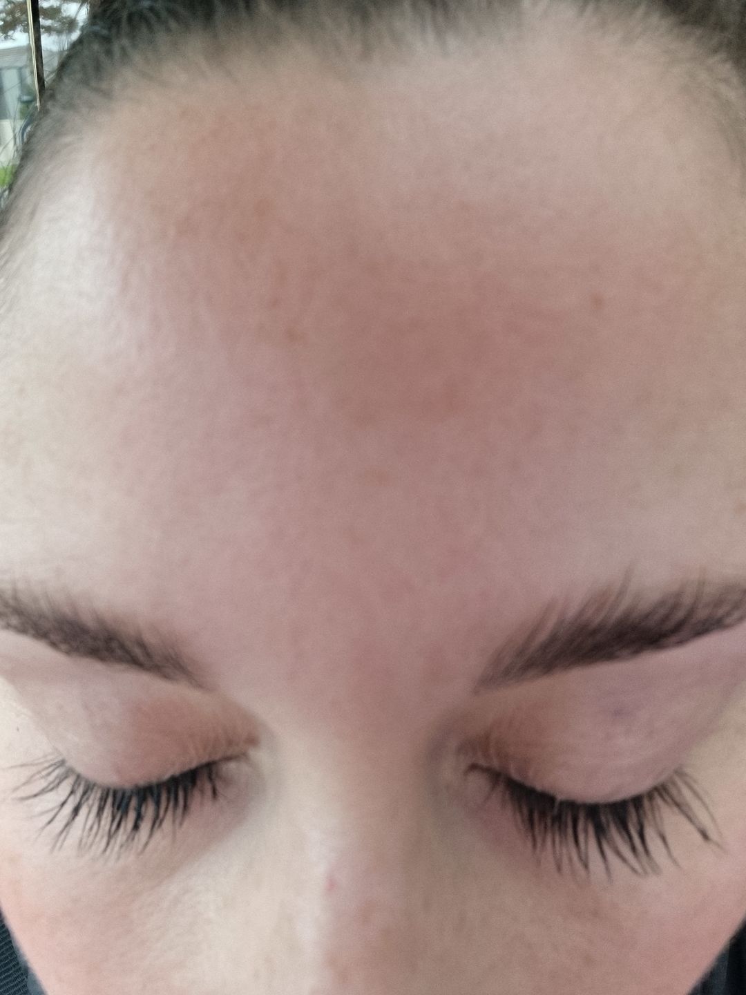 Customer photo review of Purely Lashes Lash Growth Serum