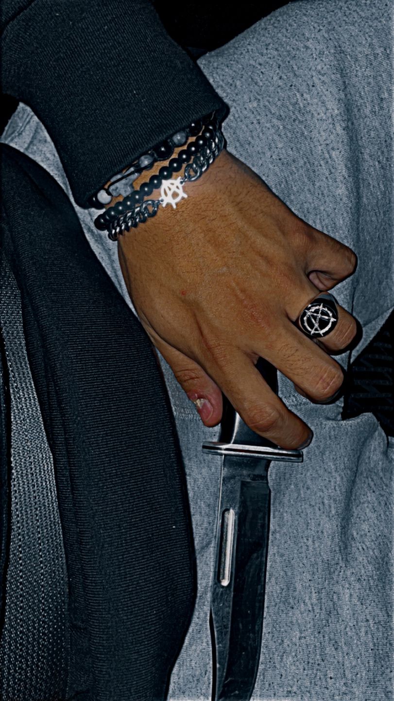 Customer photo review of ANARCHY SIGNET RING