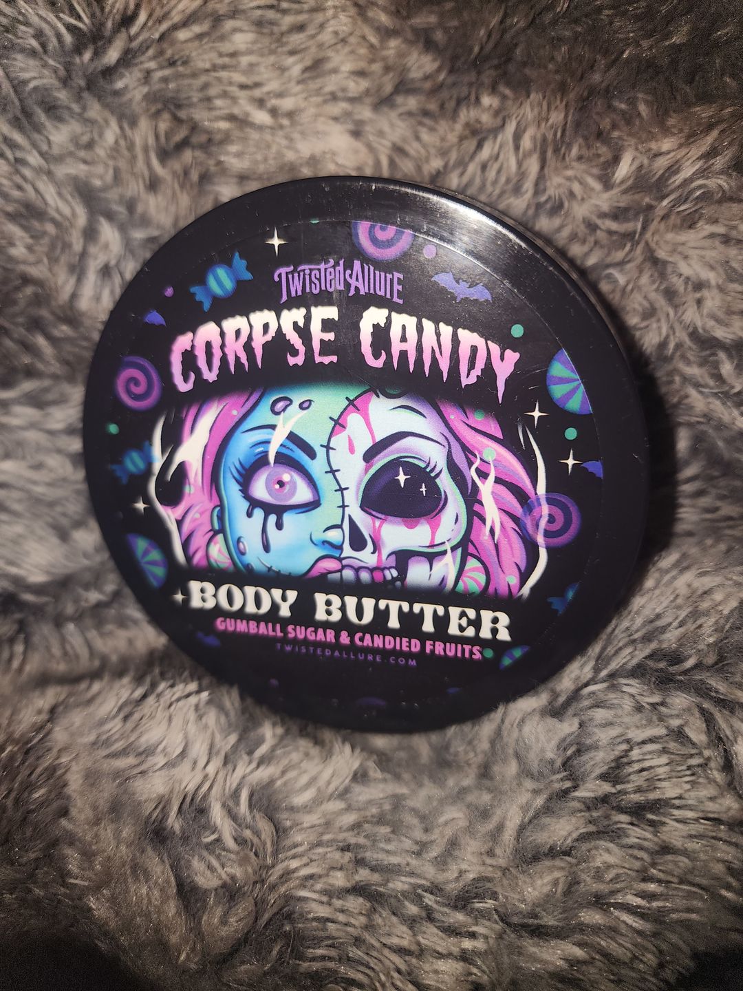Customer photo review of Corpse Candy Whipped Soap (Gumball sugar & Candy fruits)
