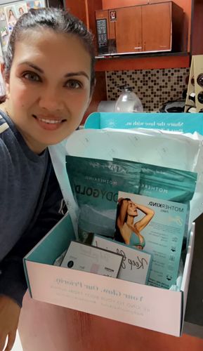 Customer photo review of BodyGold Collagen Peptides Starter Kit