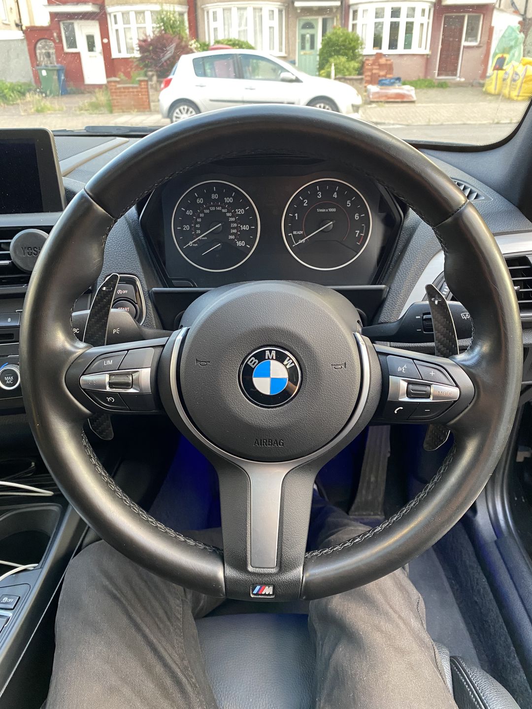 Customer photo review of JQ Werks Madtrace® BMW F Series Clubsport Magnetic Paddle Shifters