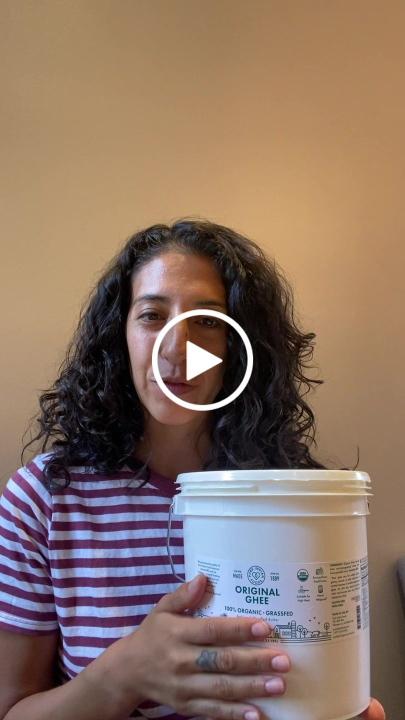 Customer video review of Original Ghee, Grassfed & Certified Organic