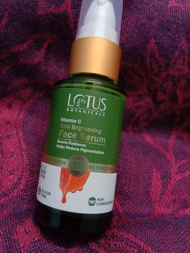 Customer photo review of Vitamin C Skin Brightening Face Serum