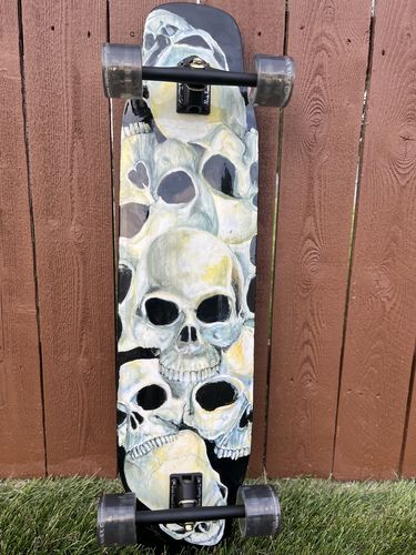 Customer photo review of Paris V3 180mm 50° Mix-Ups Black/Polished Longboard Trucks | set of 2