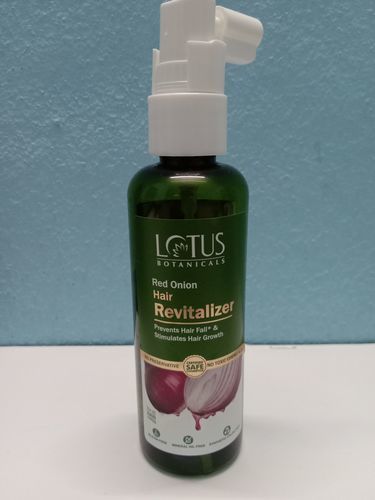 Customer photo review of Red Onion Hair Revitalizer