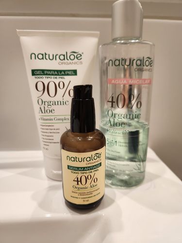 Customer photo review of Gel Puro de Aloe Vera 150ml