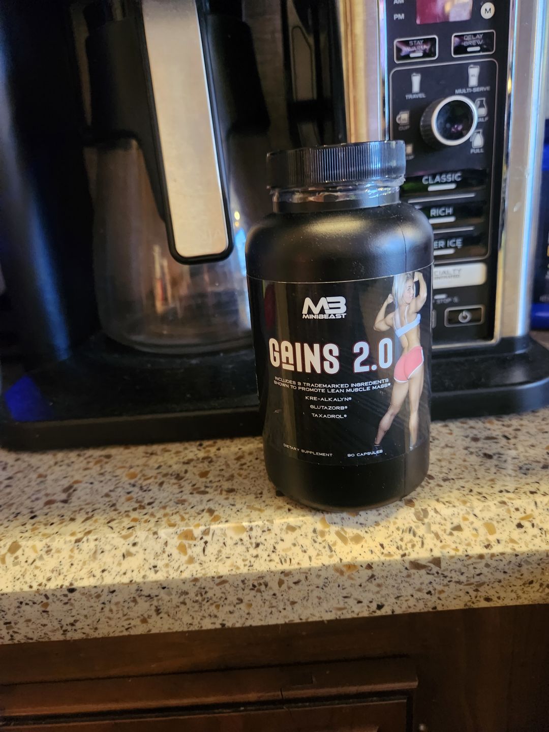 Customer photo review of Gains 2.0