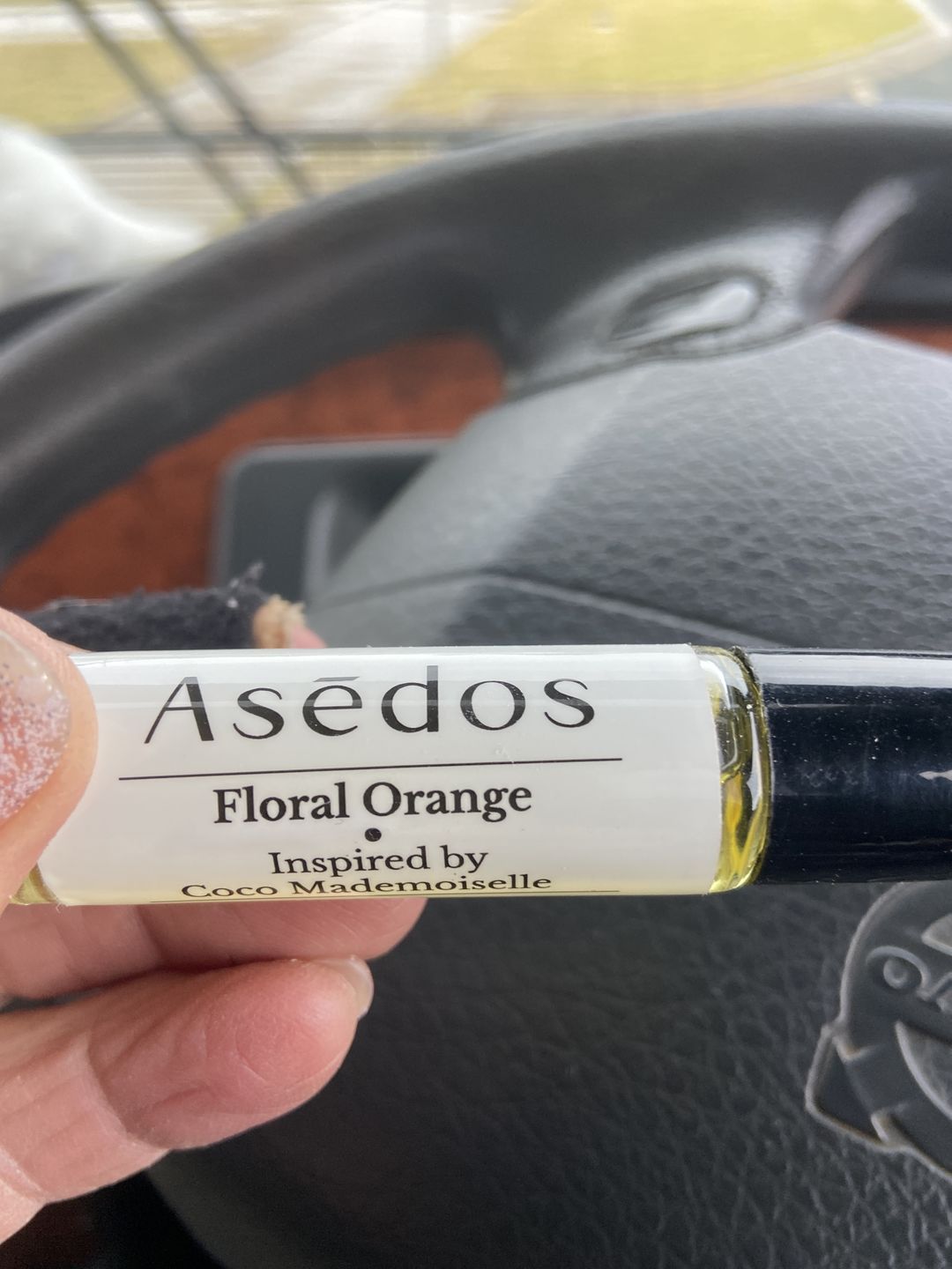 Customer photo review of FLORAL ORANGE PERFUME OIL