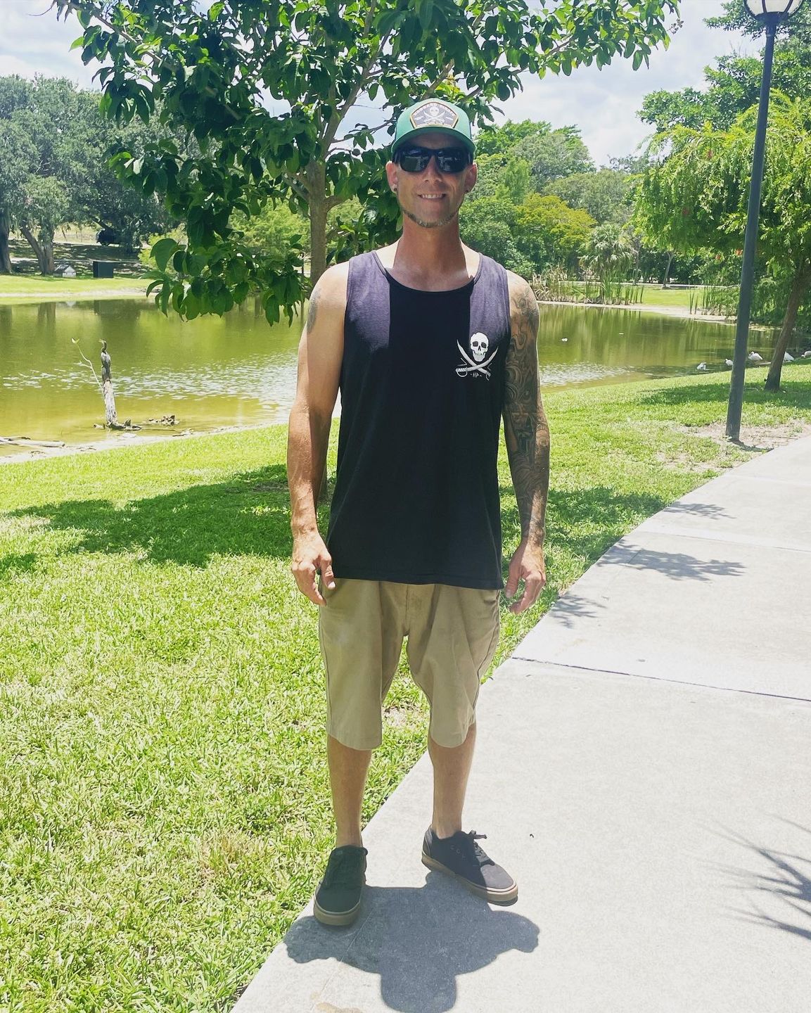 Customer photo review of Skulled Tank