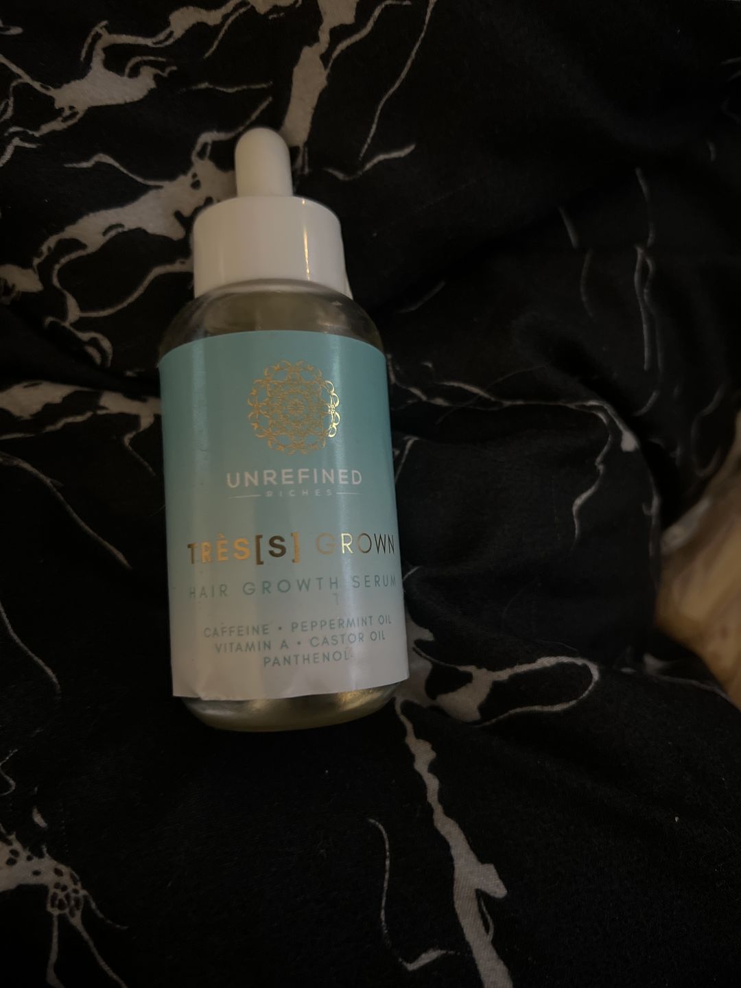 Customer photo review of TRÈS[S] GROWN - Hair Growth Serum
