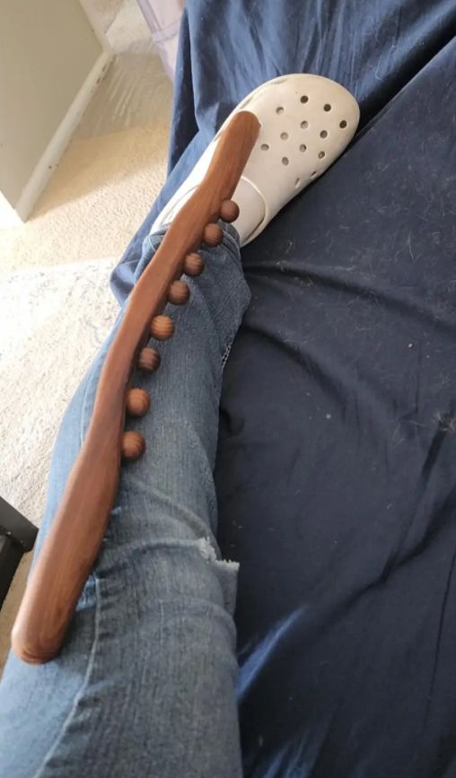 Customer photo review of SALUDEA Therapeutic Wood Stick