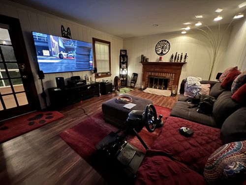 Customer photo review of APEX Steering Wheel Stand