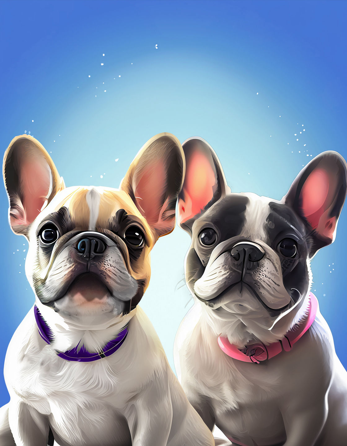 Customer photo review of Custom Pet Portrait