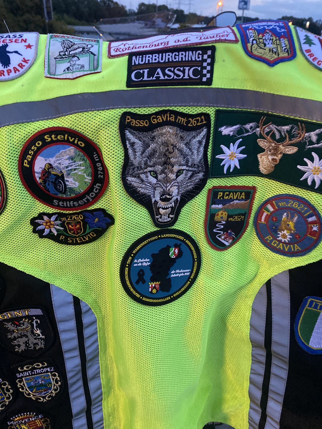 Customer photo review of Solidaritätspatch Hochwasserkatastrophe Rubber Patch