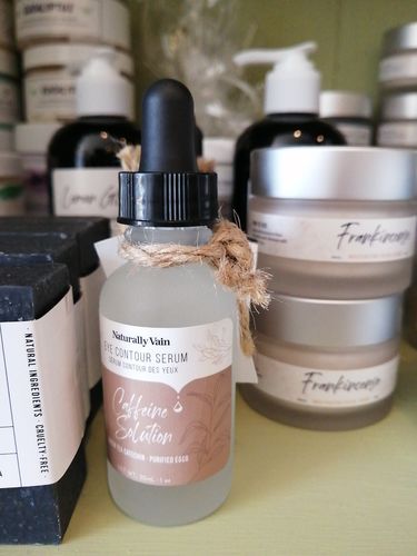 Customer photo review of Caffeine - Eye Serum