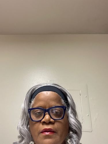 Customer photo review of iris wig