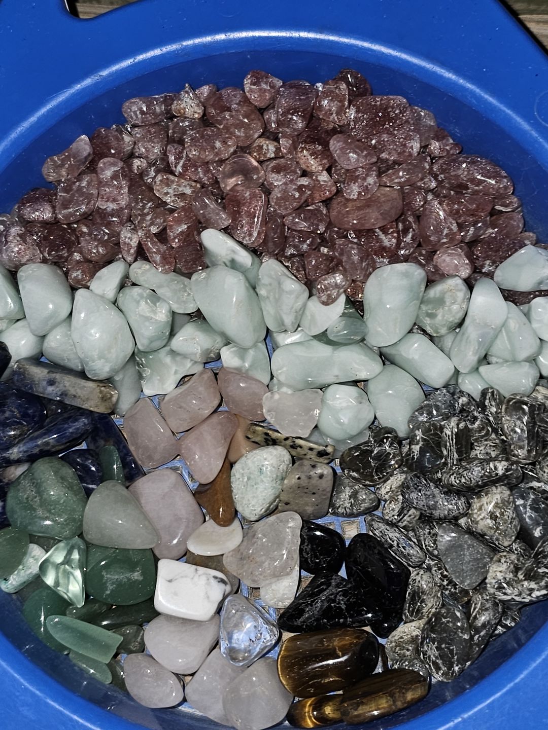 Customer photo review of Scoop of Confetti Stones