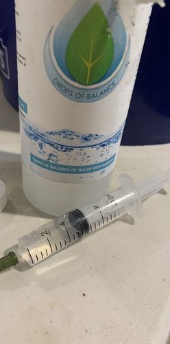 Customer photo review of Drops of Balance 16 oz Solution