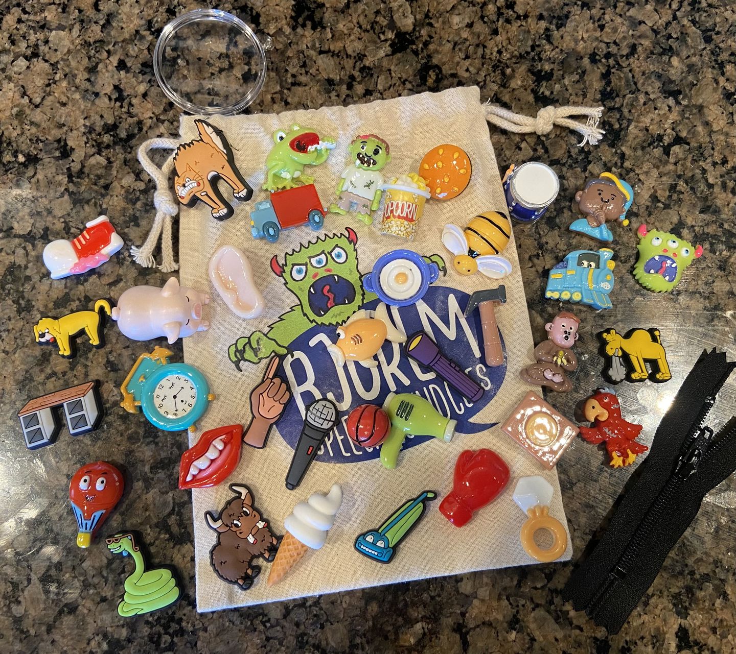 Customer photo review of Bjorem Speech Sound Cue Minis by The Speech Tree