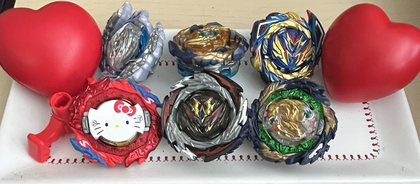Customer photo review of TakaraTomy Guilty Longinus Kr.MDs-2 / Luinor Burst DB Beyblade B-189