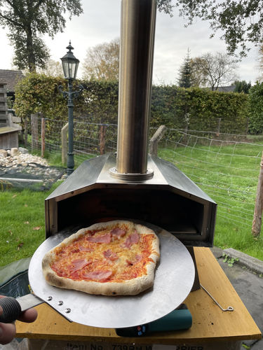 Customer photo review of Burnic pizzaoven Bari houtpellets gestookt | ø 30 cm