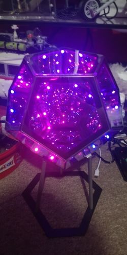 Customer photo review of Ledsen™ ArtLight - Uendelig Dodekaeder Farve Kunst Lys