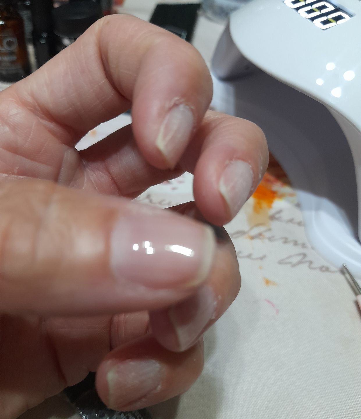 Customer photo review of LCI Combo Pack: Infinity Builder Gel 15 ml + Acid Primer 15 ml