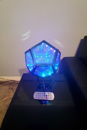Customer photo review of Ledsen™ ArtLight - Uendelig Dodekaeder Farve Kunst Lys