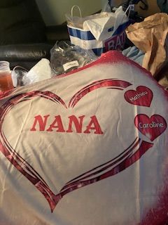 Customer photo review of Sparkling Grandma - Mom With Sweet Heart Kids, Multi Colors Personalized 3D T-Shirt