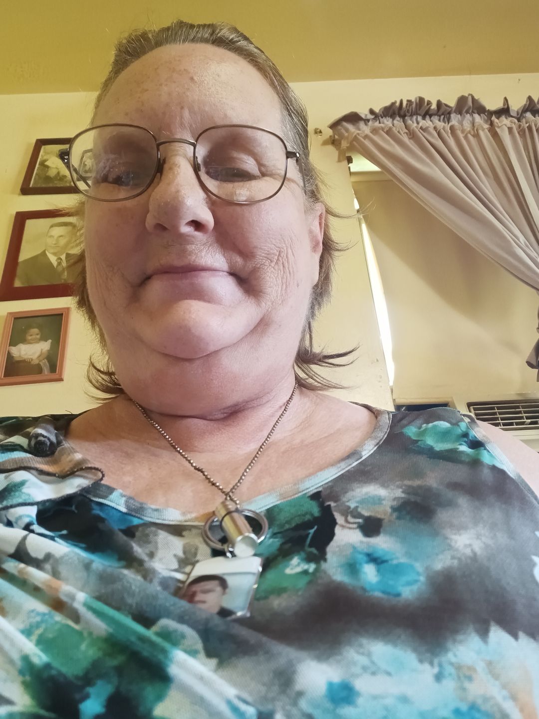 Customer photo review of I Will Carry You With Me Until, Personalized Keychain, Memorial Gifts, Custom Photo