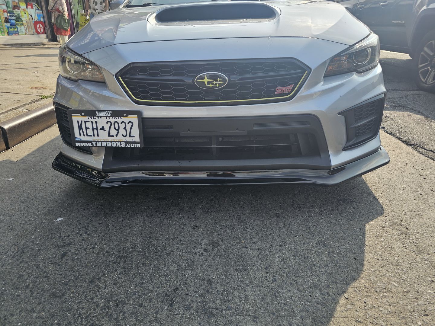 Customer photo review of 2018-21 Subaru WRX / STi CS Front Splitter Lip Ground Effect