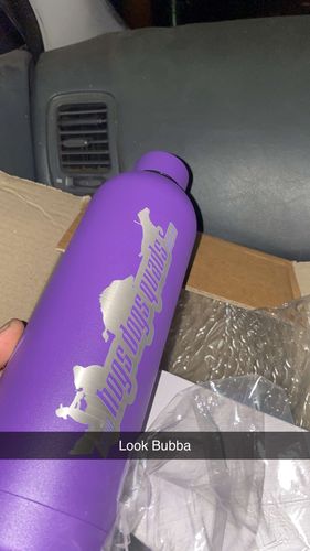 Customer photo review of HDQ Drink Bottle - PURPLE