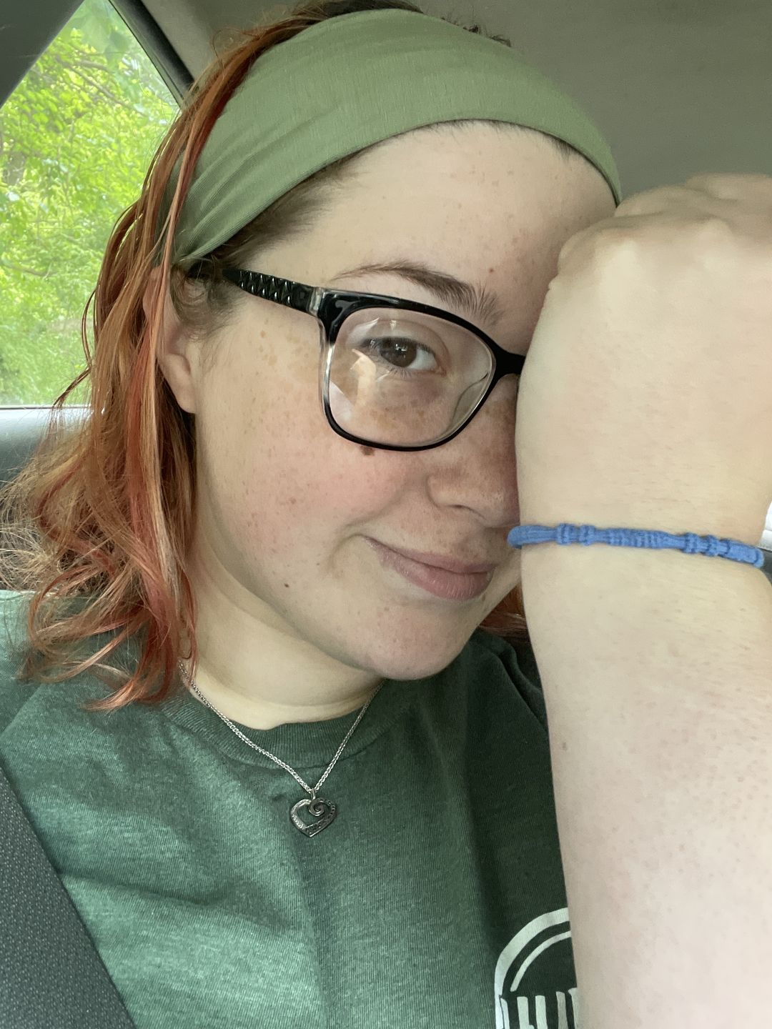 Customer photo review of Boho Hair Ties