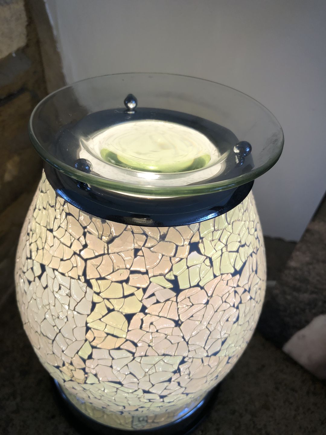 Customer photo review of Wild Bluebell & Bergamot Gel Melt