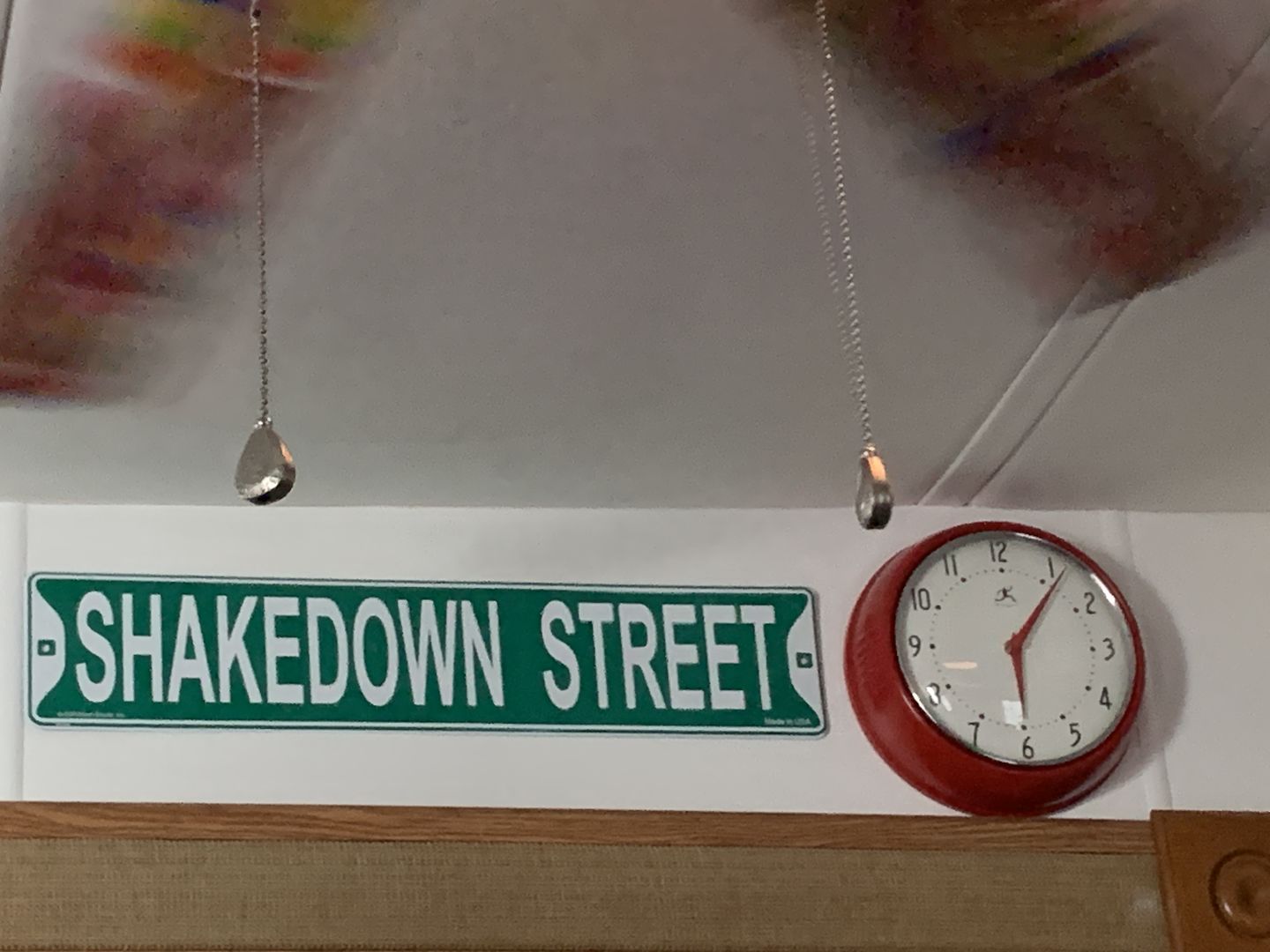 Customer photo review of Grateful Dead Shakedown Street Sign
