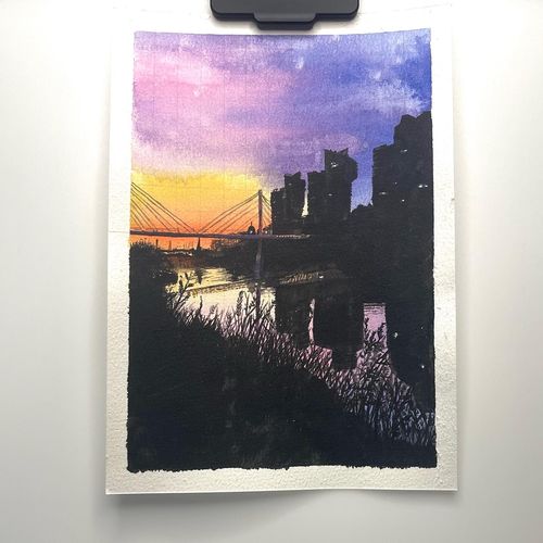 Customer photo review of 60 Teiliges Holzloses Aquarellstift Set Im Reißverschlussetui