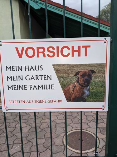 Customer photo review of Personalisierbares -Foto- Schild "Meins"