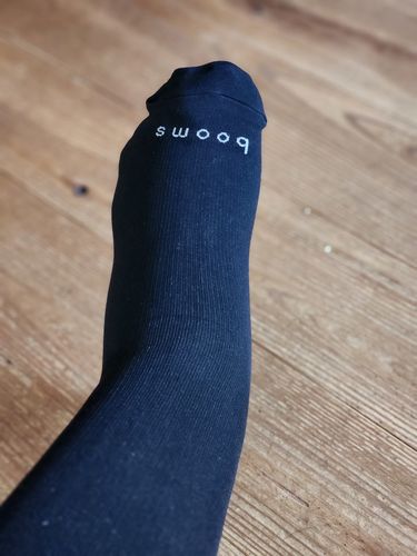 Customer photo review of Closed Toe: 15-20 mmHg - Black