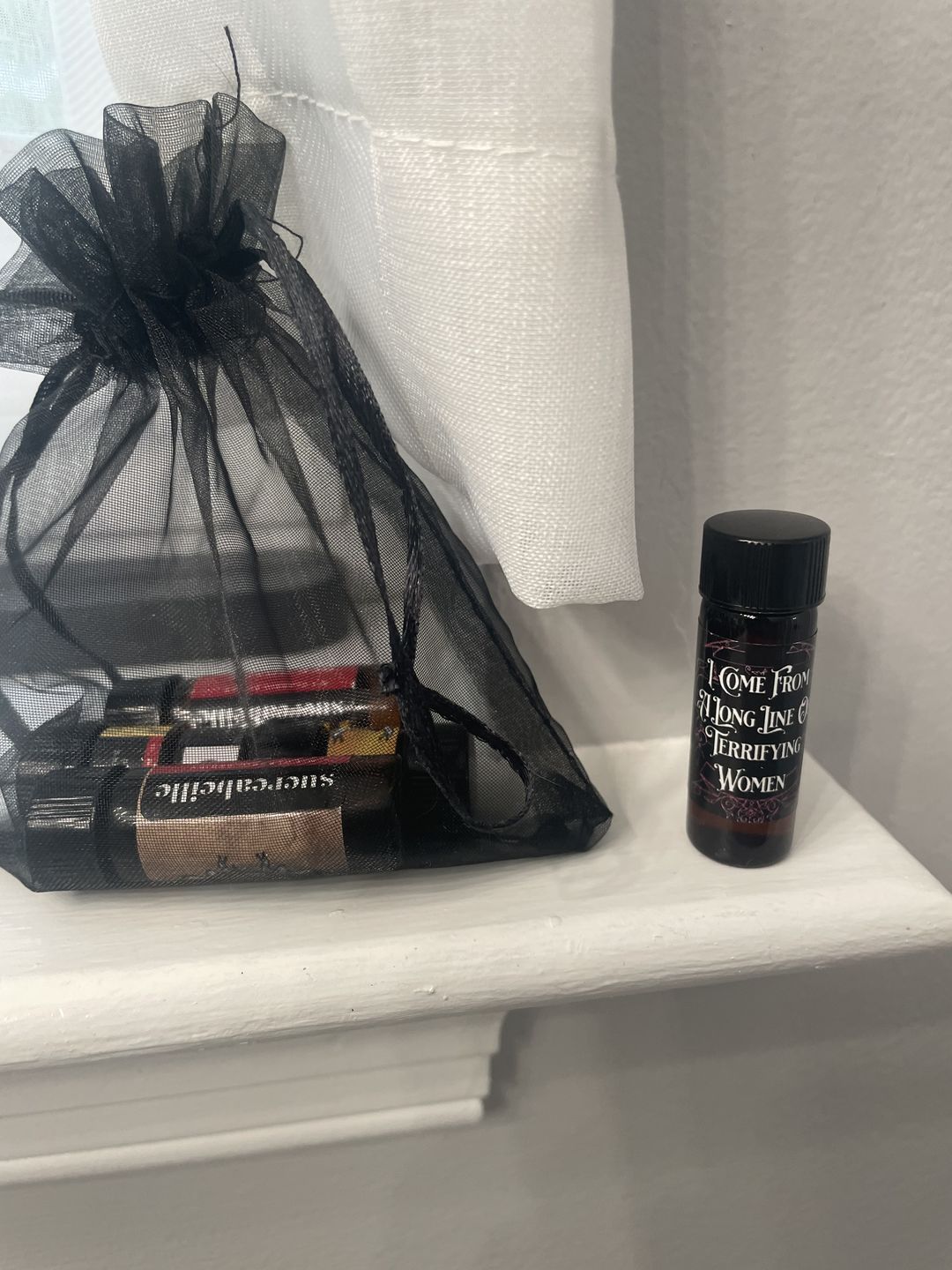 Customer photo review of I Come From a Long Line of Terrifying Women