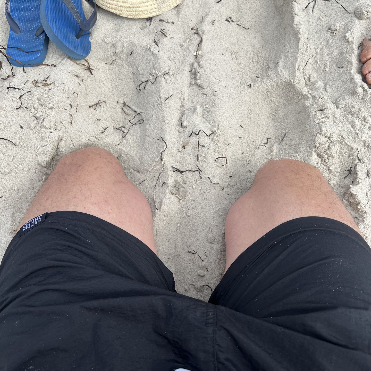 Customer photo review of Lifestyle Herren Badeshorts schwarz by SAEBIS®