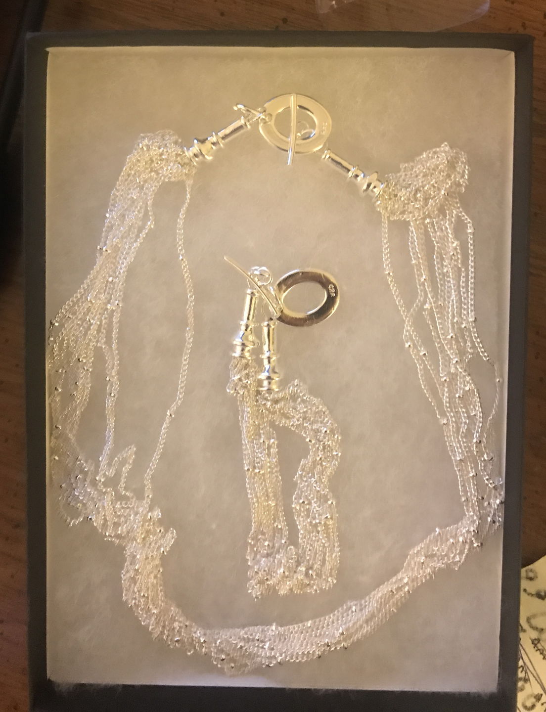 Customer photo review of Bracelet and Necklace Set
