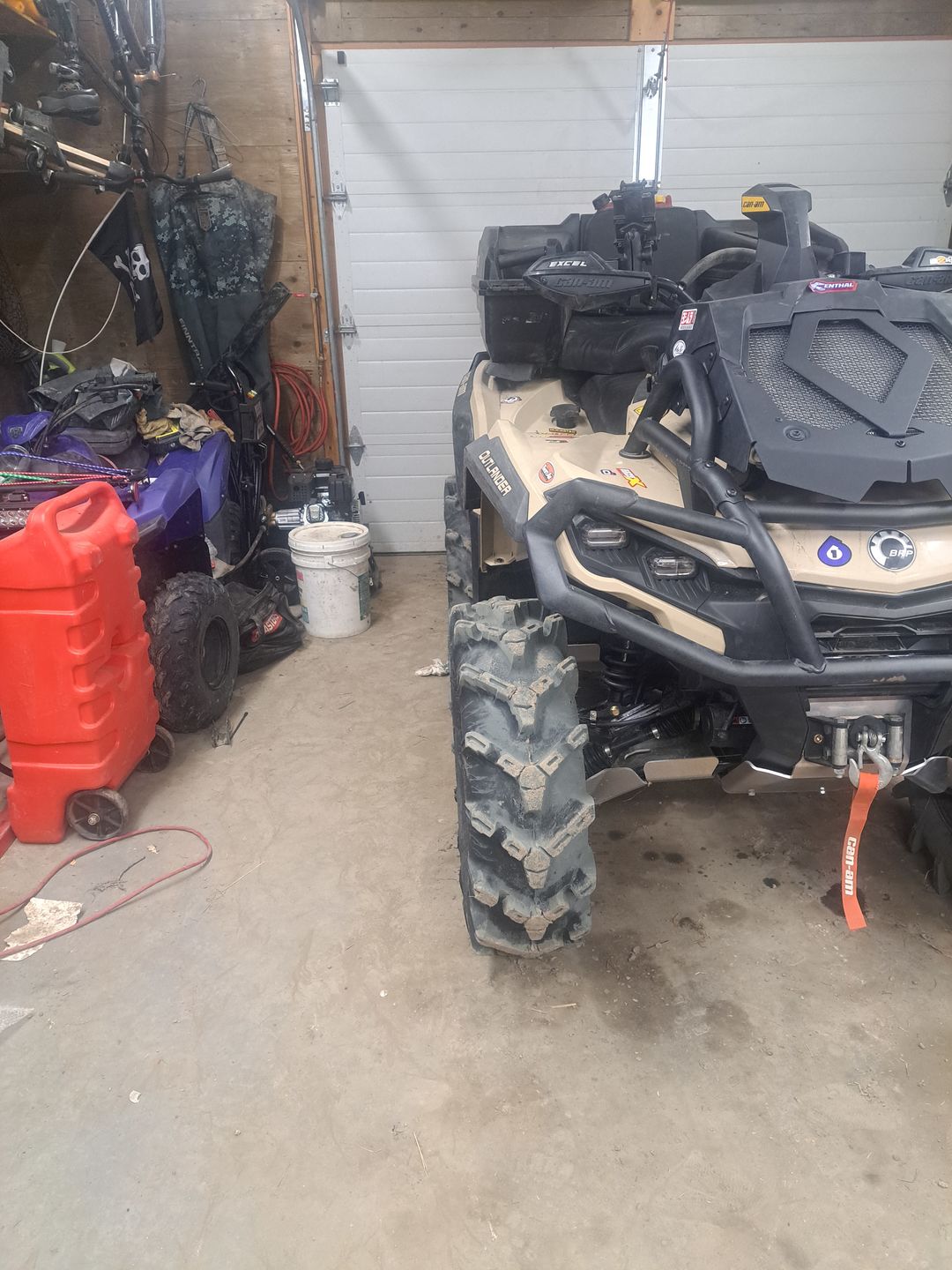 Customer photo review of Can-Am Wheel Spacers - Select Model (Sold in Pairs)
