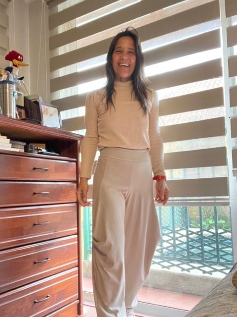 Customer photo review of Bombacho Algodón Beige