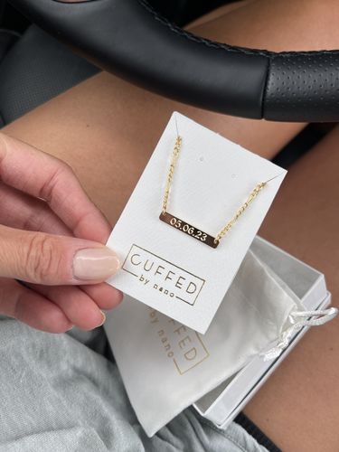 Customer photo review of custom gothic choker