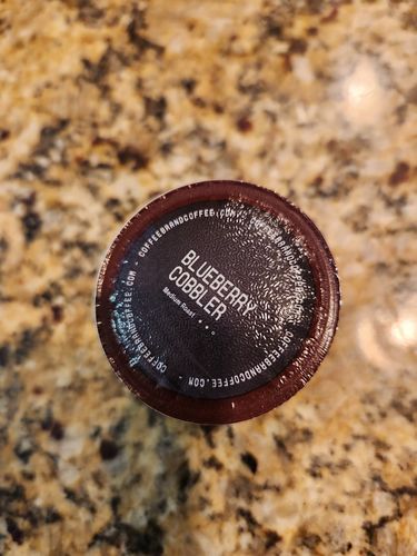 Customer photo review of Blueberry Cobbler Kcups